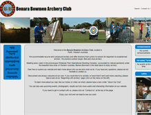 Tablet Screenshot of benara.archerywa.com.au